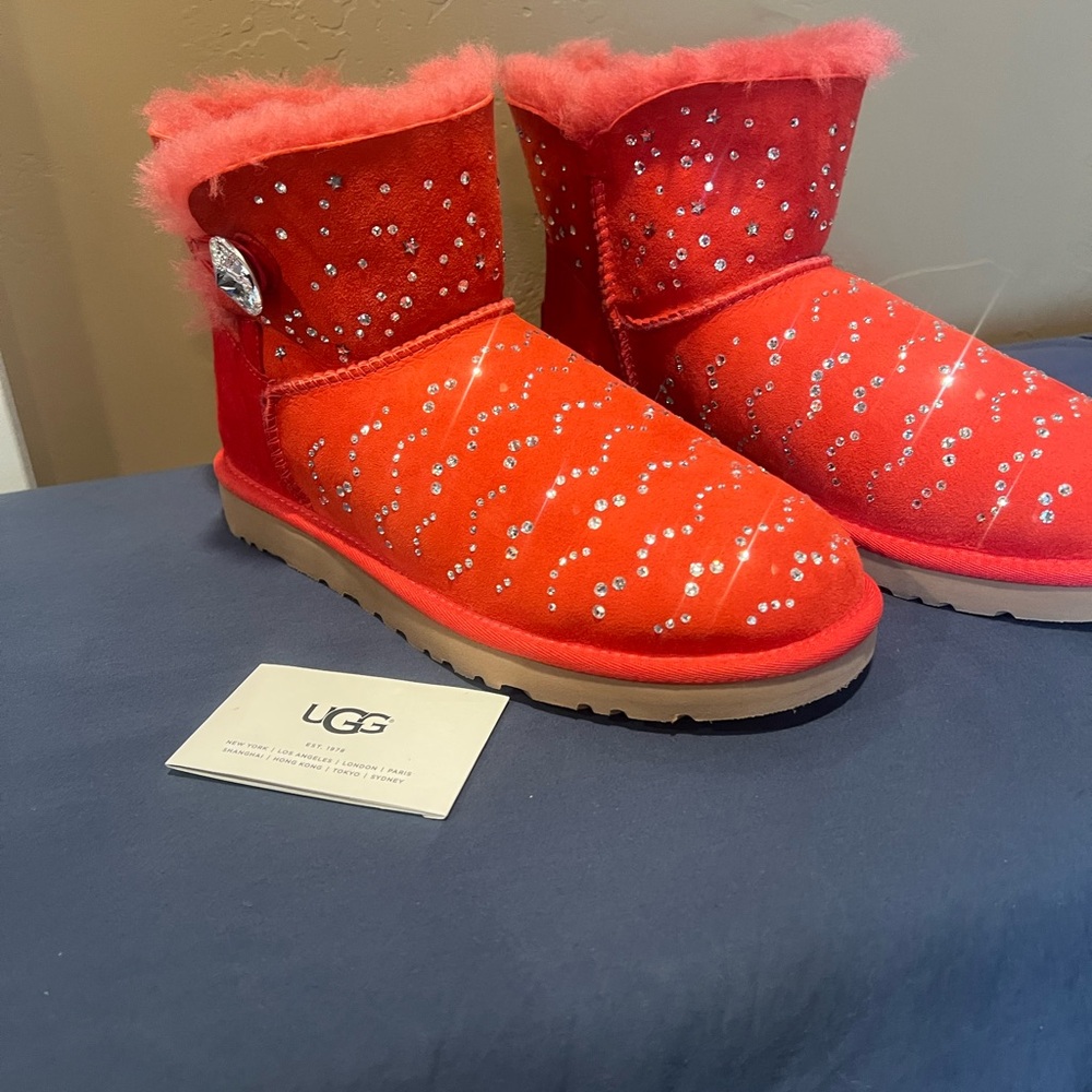 UGG Hot pink Sequin Boots